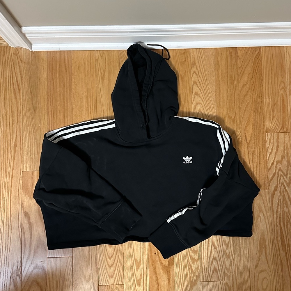 Oversize crop hoodie